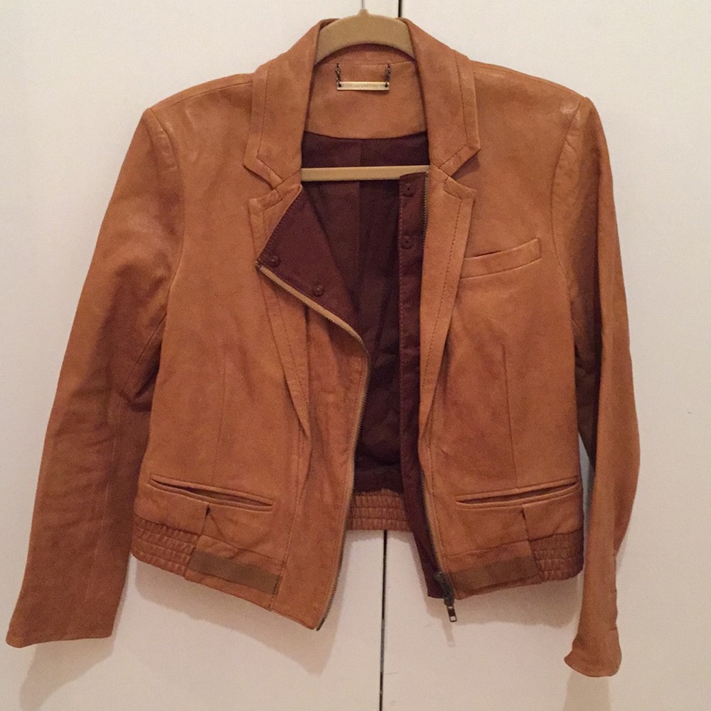 DVF Leather Jacket
